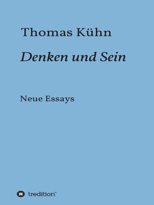cover image of Denken und Sein